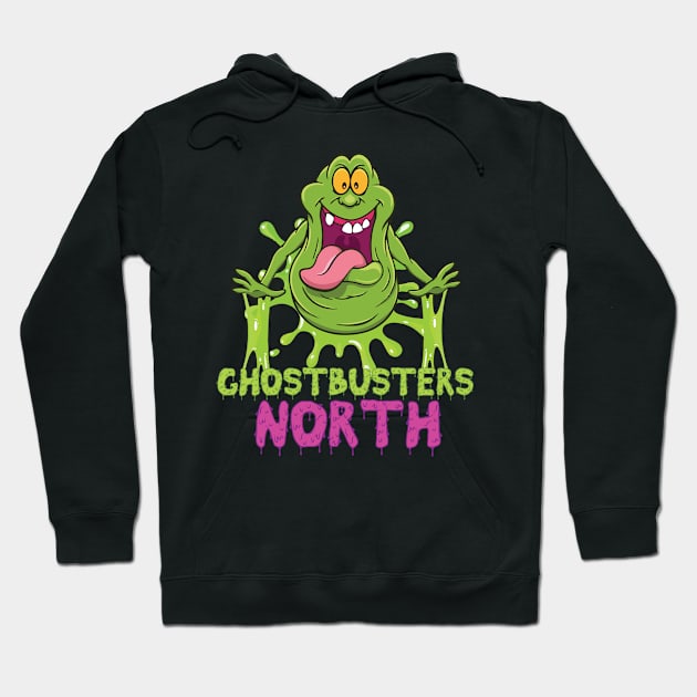 Ghostbusters North Slimer Hoodie by ghostbustersnorth